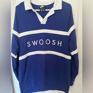 Retro Nike SWOOSH Rugby Shirt